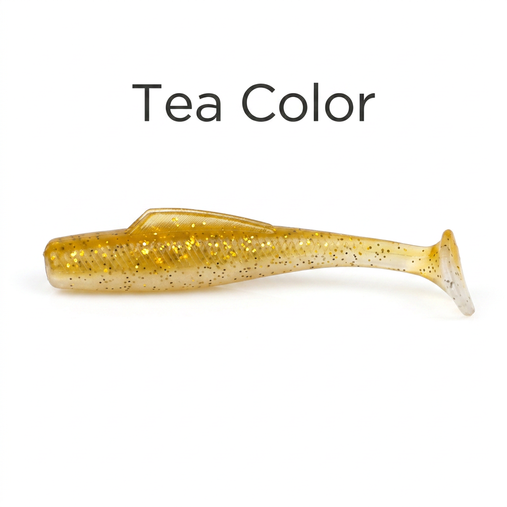 Color del té