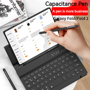 Capa de celular de novo design para samsung galaxy, capa dobrável para teclado <span class=keywords><strong>bluetooth</strong></span> de sucção magnética para samsung galaxy z