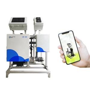 Computer di controllo remoto del telefono automatico intelligente di acqua e fertilizzante macchina integrata per farm sistema di irrigazione