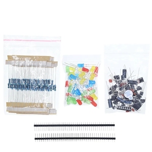 Grundlegendes Starter-Kit für Elektronik komponenten mit Präzisions potentiometer, Summer, Kondensator, kompatibel mit MEGA25 - Product Image 3