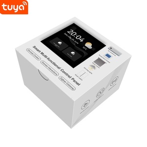 Panel de control multifuncional Smart Home Panel de control inteligente de 4 pulgadas estándar de la UE 86mm Panel táctil en la pared Teclado con control - Product Image 6