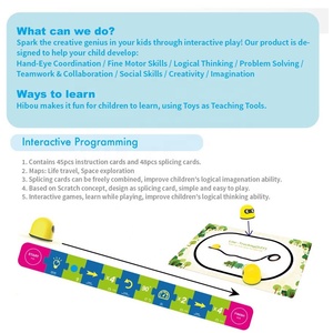 Intelligent Steam Coding Robotics Cards <strong>Game</strong> Board Maze Puzzle Induction Toys Line Follower Sensor <strong>Robot</strong> for Kids - Product Image 5