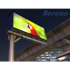 BESCAN Anpassbares festes LED-Anzeige feld für den Außenbereich Vielseitige Anpassungs optionen für Video mit beweglichem Kopf mit sieben Segmenten und LED-Waschung - Product Image 2