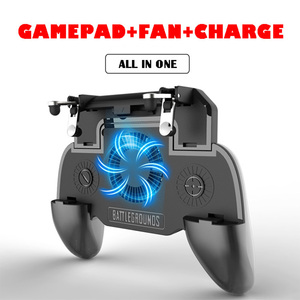 W11 + PUGB Controller di gioco Mobile fuoco libero PUBG Joystick Mobile Gamepad metallo L1R1 Joystick sparatutto per telefono cellulare Android IOS - Product Image 3