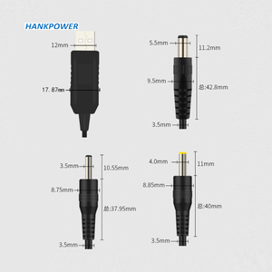 ปรับแต่งสาย DC เป็น USB 5 V ถึง12 V Step Up Converter Power 5.5*2.5มม. สำหรับเราเตอร์ LED Strip Light - Product Image 3