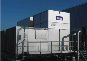 Oem brapu hiệu suất cao thép không gỉ dòng chảy xuyên quạt ly tâm tháp làm mát với quạt ly tâm PLC thành phần cốt lõi - Product Image 3