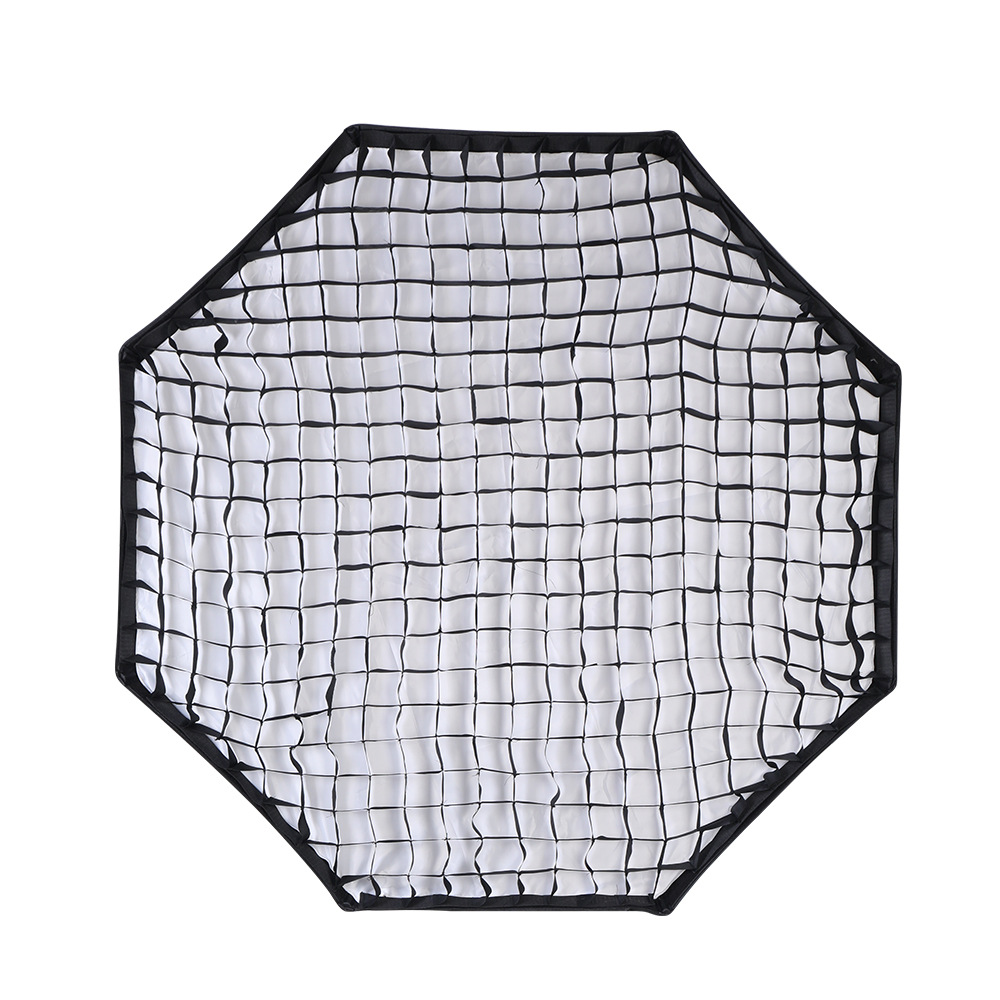 Maille non tissée octogonale noire 120 cm