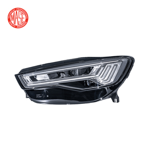 CZJF <strong>LED</strong> Head Lamp for AUDI A6 C8 Headlight for A6 2012 2013-2015 Does Not Come With Follow up Upgrades for Audi C8 Five Bars - Product Image 3