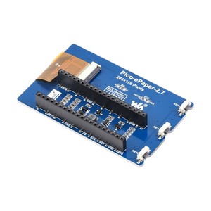 2,7-Zoll-E-Paper-E-Ink-Anzeigemodul für Raspberry Pi Pico 264*176 Schwarz/Weiß 4 Graustufen-SPI-Bildschirm Unterstützung Benutzer definiert - Product Image 3