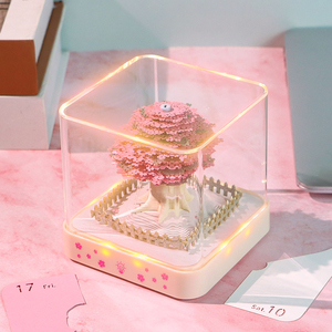 Sticky Note <strong>Memo</strong> Pad Creative Christmas Gift Weekly Calendar <strong>Paper</strong> <strong>Block</strong> Treehouse 3D <strong>Memo</strong> Pad Note <strong>Cube</strong> With Retail Gift Box - Product Image 3