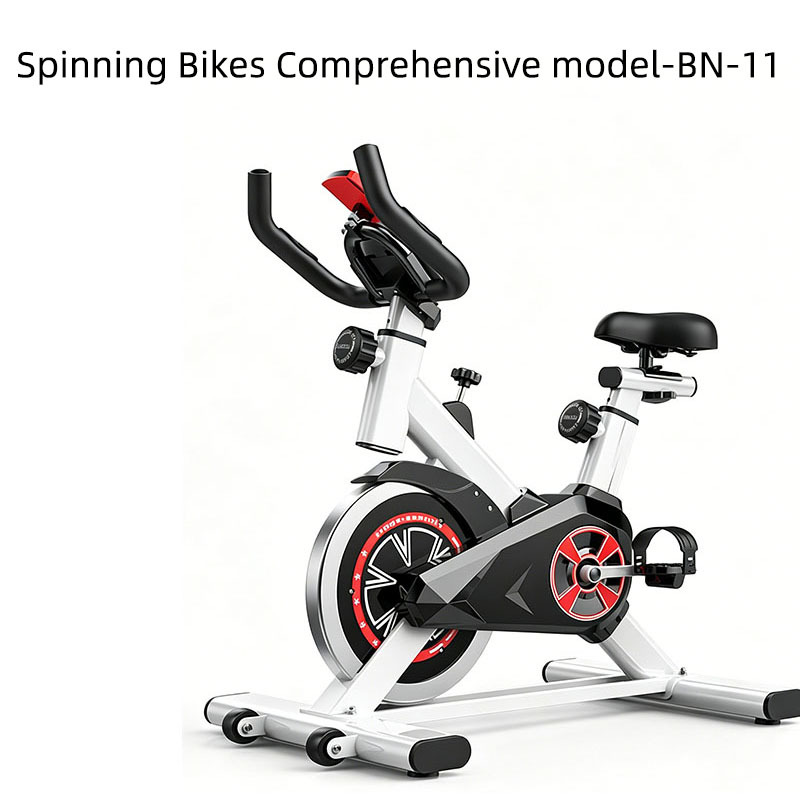 Bicicletas de spinning Modelo completo - Blanco y Negro