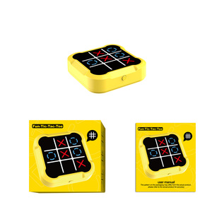 <strong>2025</strong> Portable Electronic Tic-Tac-Toe Board <strong>Game</strong> 4-<strong>in</strong>-<strong>1</strong> Family Fun Strategy ABS Material for Youngsters Intermediate Skill Level - Product Image 3
