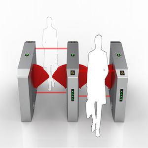 Venta al por mayor a prueba de intemperie RFID y lector de tarjetas biométrico torniquete puerta sistema de reconocimiento de control de acceso para la asistencia - Product Image 1