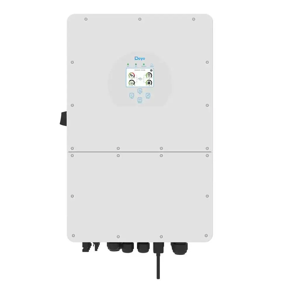 8Kw 10Kw 15Kw 20Kw 25Kw 30Kw 3 phase Deye Hybrid Inverter HP3 High Voltage Solar Panel Inverter