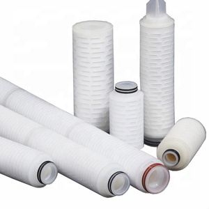 แผ่นกรองเยื่อหุ้มพีวีซี0.22 UM แผ่นกรองพลีทแบบสัมบูรณ์การกรองแบบไมโคร - Product Image 2