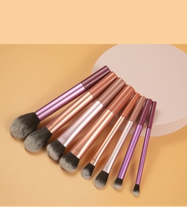 <strong>Real</strong> Travel Essentials Makeup <strong>Brush</strong> Kit Techniques Makeup <strong>Brushes</strong> Perfect for on the Go Multicolored Vegan Synthetic Makeup Bru
