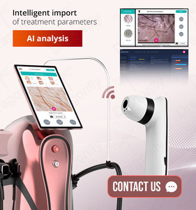 Ücretsiz kargo AI cilt analiz sistemi 1600W yüksek 3-Waves diyot lazer ayarlanabilir ağrısız epilasyon güzellik makinesi soğuk lazer