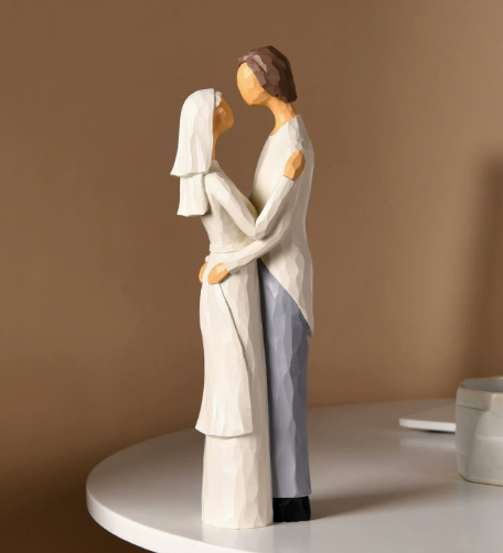 Wedding resin ornaments