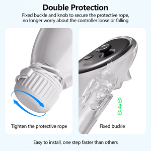 For <strong>Quests</strong> 3 VR Handle Controller with Wired Communication for Golf Tennis Baseball Kayak Other Golf Club Attachment - Product Image 4