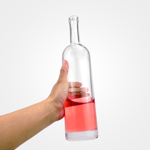 Chất <span class=keywords><strong>l</strong></span>ượng cao nóng bán Glass rượu chai hình tròn Vodka Chai 1000ml 1L chai thủy tinh cho rượu - Product Image 5