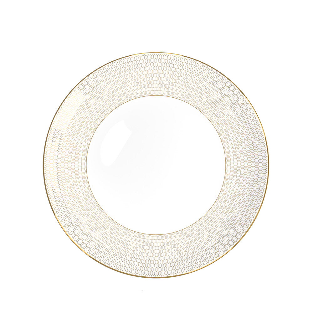 Assiette plate blanche - 16,5 cm