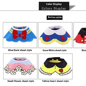 Schattige Hond Speeksel Sjaal Kleding Milieuvriendelijk Dierenpatroon Winter Kerst Nieuwjaar Vakantie <span class=keywords><strong>Garfield</strong></span> Katoen Benodigdheden - Product Image 3