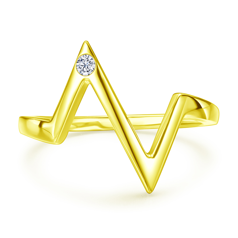 Yellow gold plated