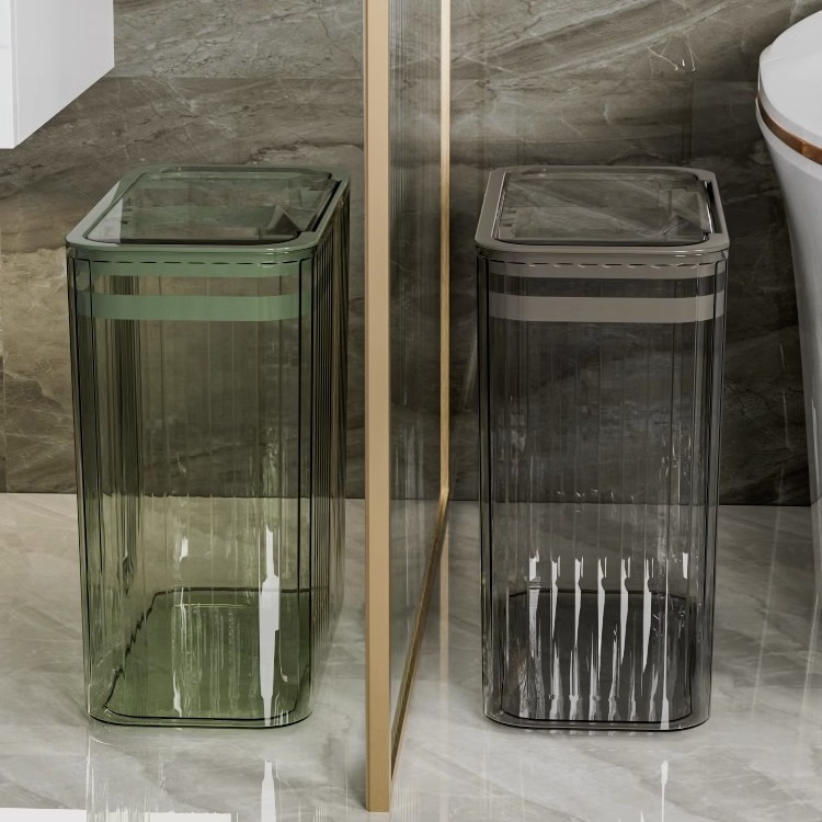 15L Gris/Verde (Paquete de dos) 15cm de ancho