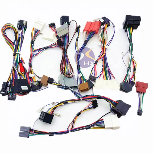 Arnés de cables amplificador Car Aftermarket Radio 16 Pin Iso Stereo Cable Arnés de cables para Android Radio Car Audio Cable