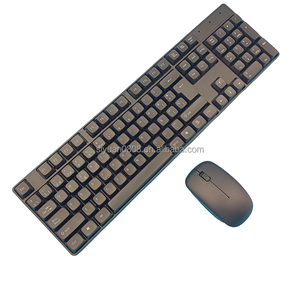 Directo de fábrica, el juego de teclado y ratón inalámbricos más barato, combinación de teclado y ratón de idioma global con logotipo personalizado para escritorios de oficina - Product Image 5
