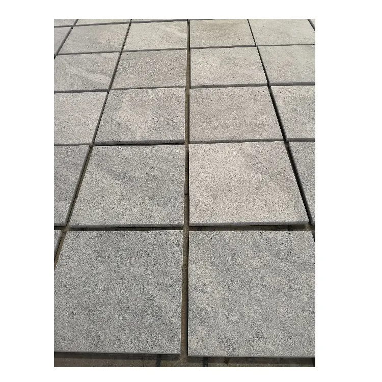 SHIHUI Natural Stone Designer scelto stile contemporaneo fantasia colore grigio granito pietra pavimento e rivestimenti per Villa