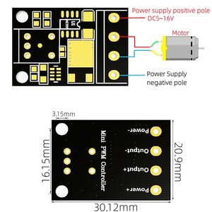 10A 5V 12V Regulador de voltaje <span class=keywords><strong>PWM</strong></span> DC <span class=keywords><strong>Motor</strong></span> Controlador de velocidad Gobernador Regulador de velocidad continuo Controlador de potencia del atenuador LED - Product Image 3