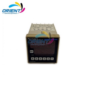 Original RC-14 <strong>LCD</strong> Electronic Pre Design Counter <strong>Display</strong> for Komori 48mm 6-bit <strong>7</strong>-<strong>segment</strong> LED 1 <strong>Segment</strong> Preset DC Power Supply