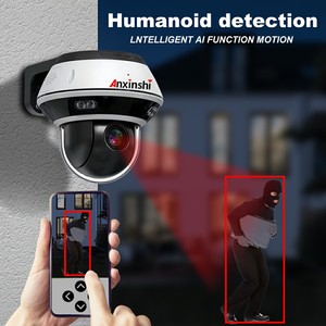 高清IP PTZ摄像机8MP 5MP 4X变焦POE星光摄像机防水IP66安全摄像机 - Product Image 6