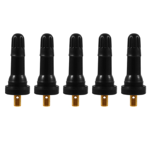 Siyah kauçuk araba lastik Tubeless lastik lastik vana sapları toz Caps tekerlekler parçaları araba oto aksesuarları