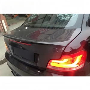 สำหรับ BMW 1 Series 1M E82คาร์บอนไฟเบอร์ฝากระโปรงท้ายรถสไตล์ CLS ป้องกันสไตล์ liftgate BOOT อุปกรณ์เสริมสำหรับรถยนต์ - Product Image 4