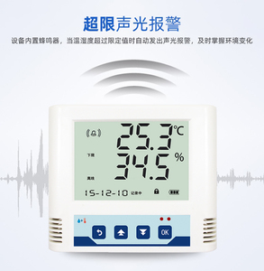 Transmisor de temperatura y humedad con pantalla LCD tipo ZONEWU 86 con sensor digital y monitoreo en tiempo real - Product Image 6