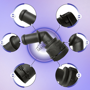 MANER motor soğutma sistemi için soğutucu Frange radyatör hortumu 1jvw 1d 1d VW AUDI TT koltuk BORA GOLF 1.8T - Product Image 5