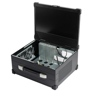 Panel de carcasa de servidor de PC con pantalla LCD y teclado, PCIE 7 ranuras de altura completa, funda de ordenador portátil - Product Image 5
