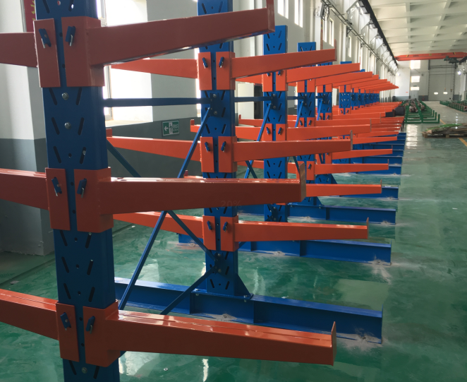 Customized Heavy Duty Beam Industrial Metal Cantilever Rack 9