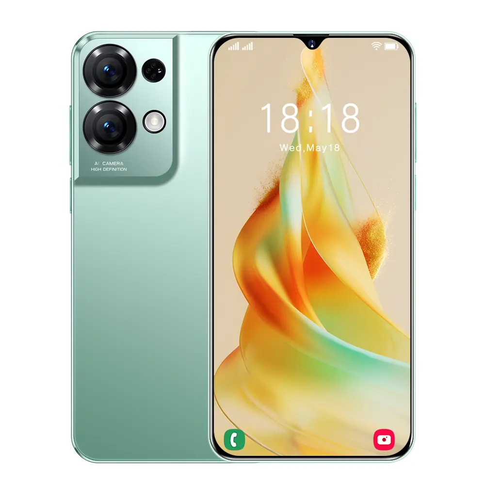 Prix bon marché Vente en gros Chine Smartphone Reno9pro 16GB + 1TB AMOLED Android 13 Chinois téléphone mobile S24 Ultra 5g téléphones cellulaires