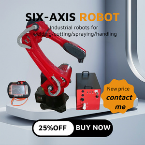 Multi-funzionale 50KG di carico utile 2550mm raggiungere 6 assi di movimentazione automatica braccio robotico per la saldatura di carico e scarico di fabbrica - Product Image 4