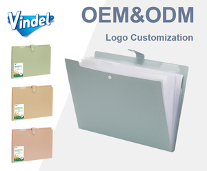 Confezione da 5 cartelle per fisarmonica, materiale paglia ecologico - Product Image 1