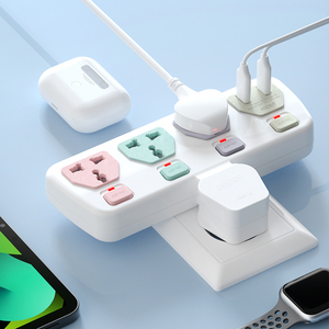 Factory Hot Universal Wall <strong>Mounted</strong> Electric Wireless Socket in Stock 3 in 1 Extension Power Socket <strong>UK</strong> Plug - Product Image 4