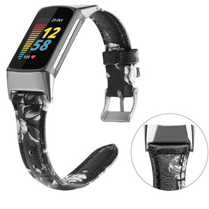 Ivahoe Dây Đeo Bằng Da Cho <span class=keywords><strong>Fitbit</strong></span> <span class=keywords><strong>Charge</strong></span> 5 Vòng Đeo Tay Dây Đeo Đồng Hồ Dây Đeo Cổ Tay Cho <span class=keywords><strong>Fitbit</strong></span> <span class=keywords><strong>Charge</strong></span> 5 Thay Thế Cho Nam Nữ - Product Image 3