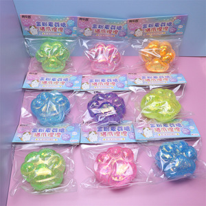 ของเล่นอุ้งเท้าแมว TPR แบบนิ่มน่ารักๆของเล่นคลายเครียดคลายเครียดสำหรับเด็กอายุ5ถึง7ปี - Product Image 5