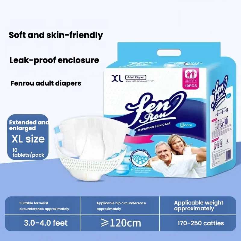 Couches pour adultes exclusives transfrontalières-xl-10pc-30-40cm taille