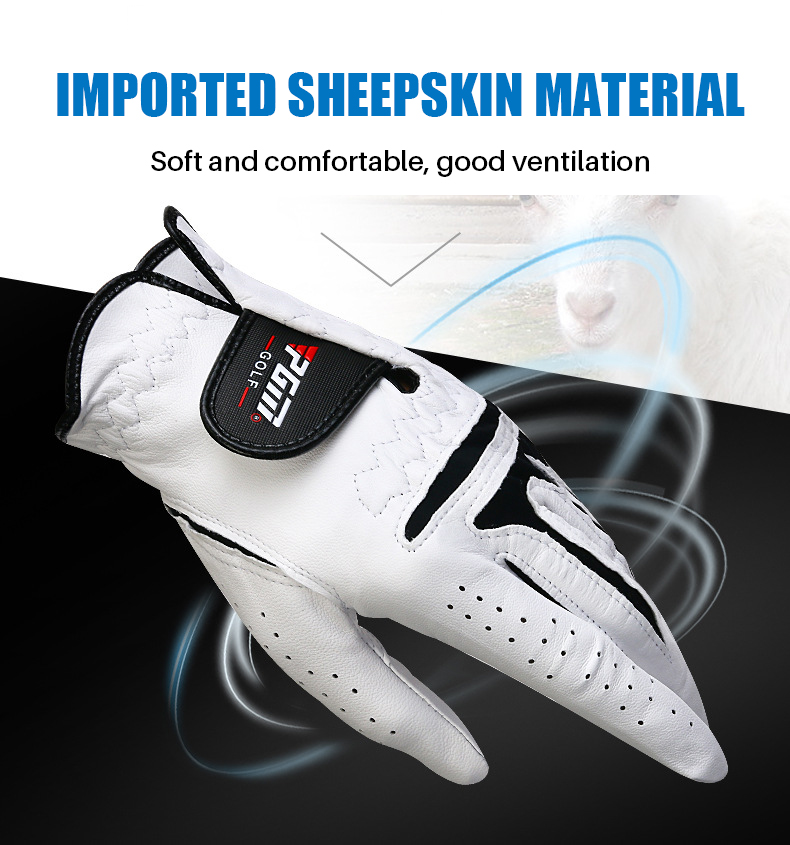 PGM ST002 Premium Leather Golf Gloves For China Wholesale