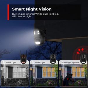 Sistemas de sistema de alarma de seguridad Tuya Smart Life para hogares, Kit de vigilancia Nvr con pantalla, intercomunicador Rf433 para el hogar, cámara Wifi de 2 cables - Product Image 5
