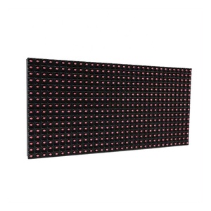 Modulo led p10 scheda pcb rossa schermo di visualizzazione a led per esterni 320*160 modulo led p10 montaggio modulo led per interni monocolore - Product Image 4
